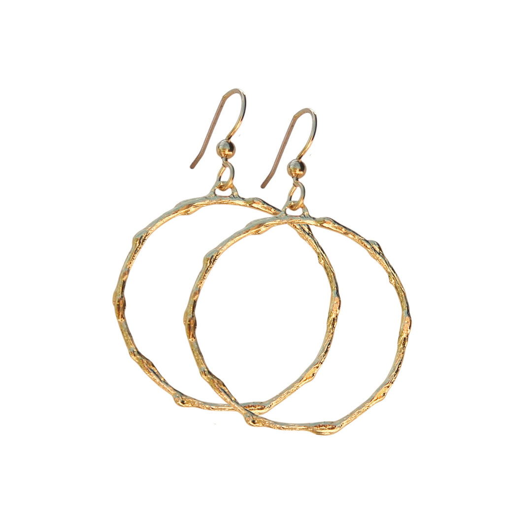 Olive Branch Hoops | Medium