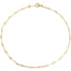Gold Twinkle Anklet with lobster claw clasp