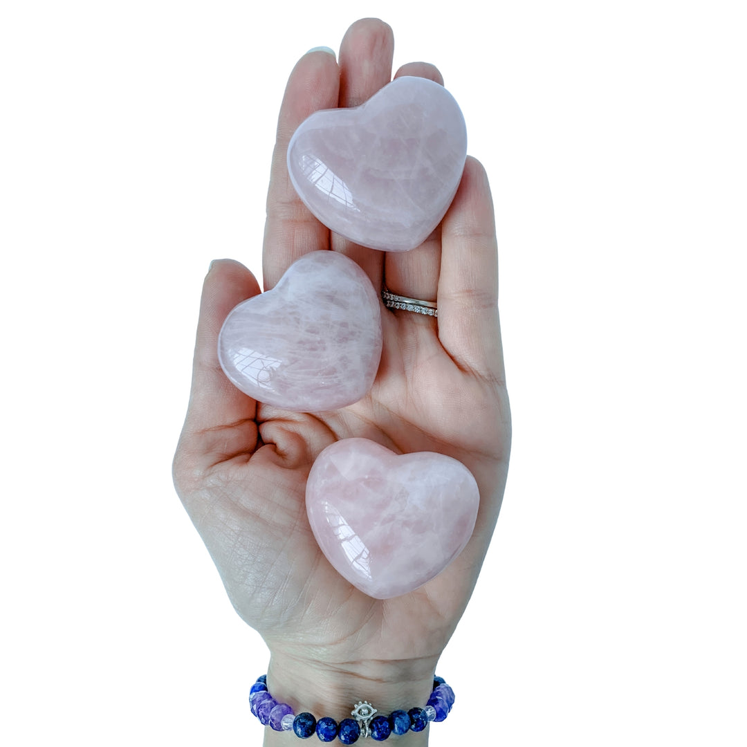Rose Quartz Heart