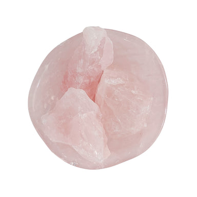 Raw Rose Quartz Crystal Chunk - Blooming Lotus Jewelry