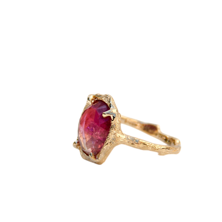 Heartstone Ring | Pink Tourmaline One-of-a-Kind