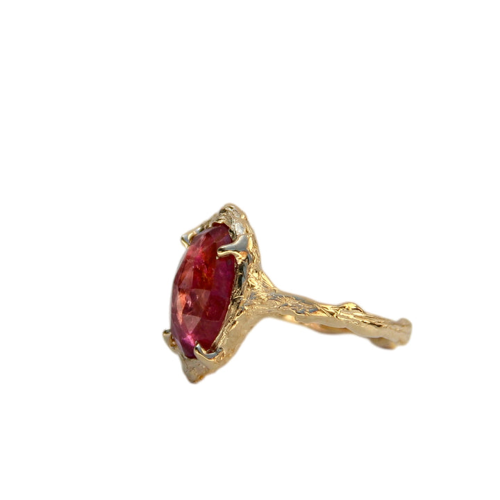 Heartstone Ring | Pink Tourmaline One-of-a-Kind