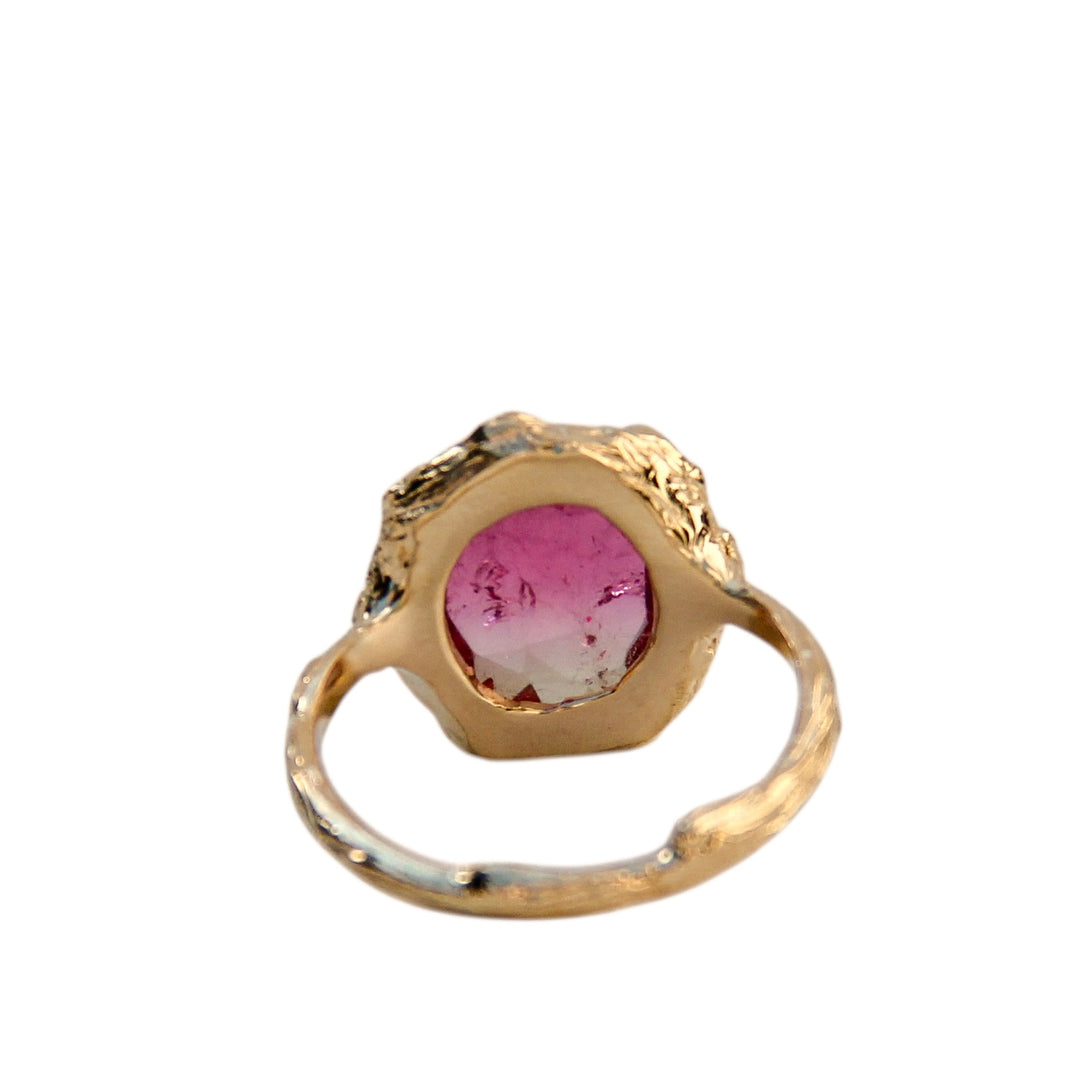 Heartstone Ring | Pink Tourmaline One-of-a-Kind