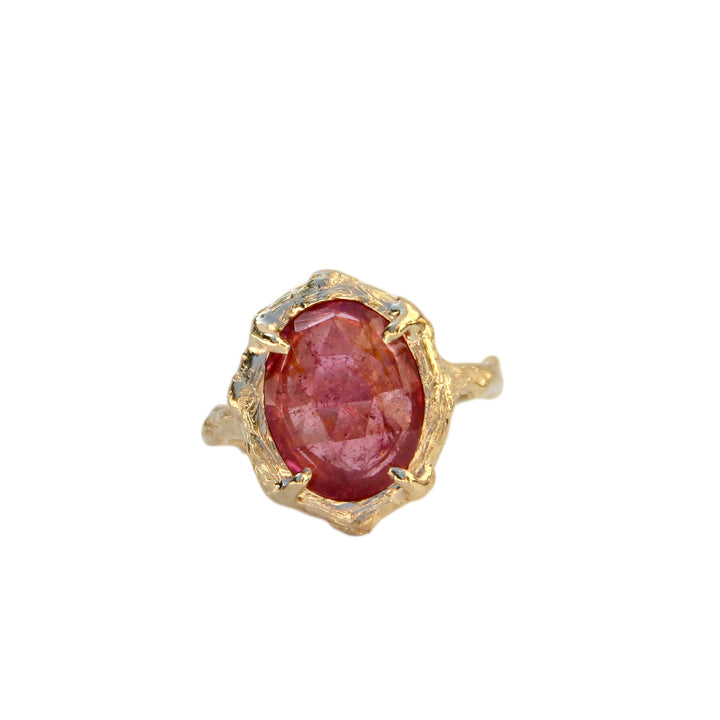 Heartstone Ring | Pink Tourmaline One-of-a-Kind