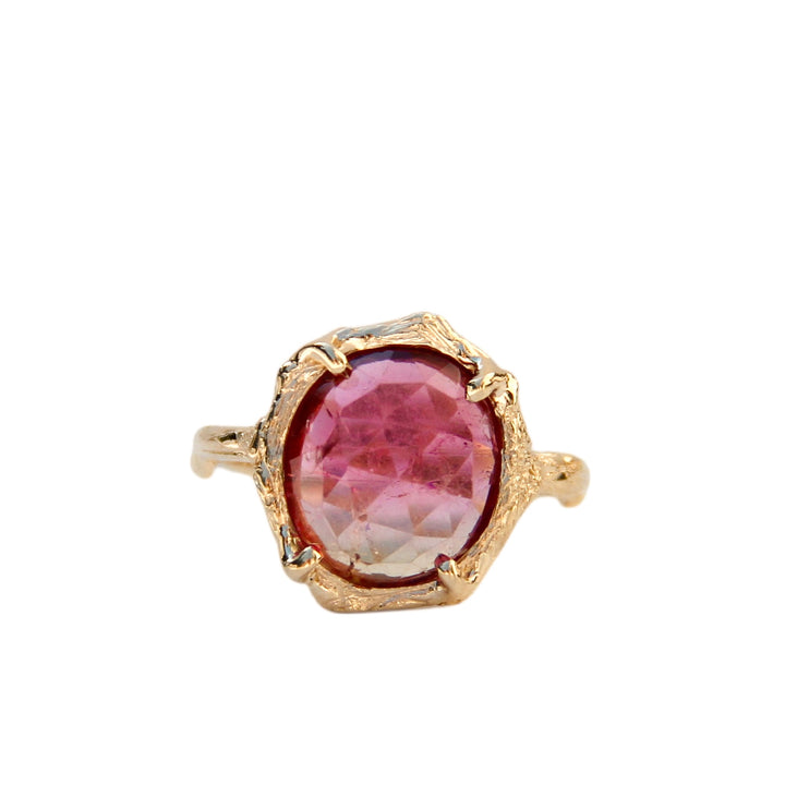 Heartstone Ring | Pink Tourmaline One-of-a-Kind