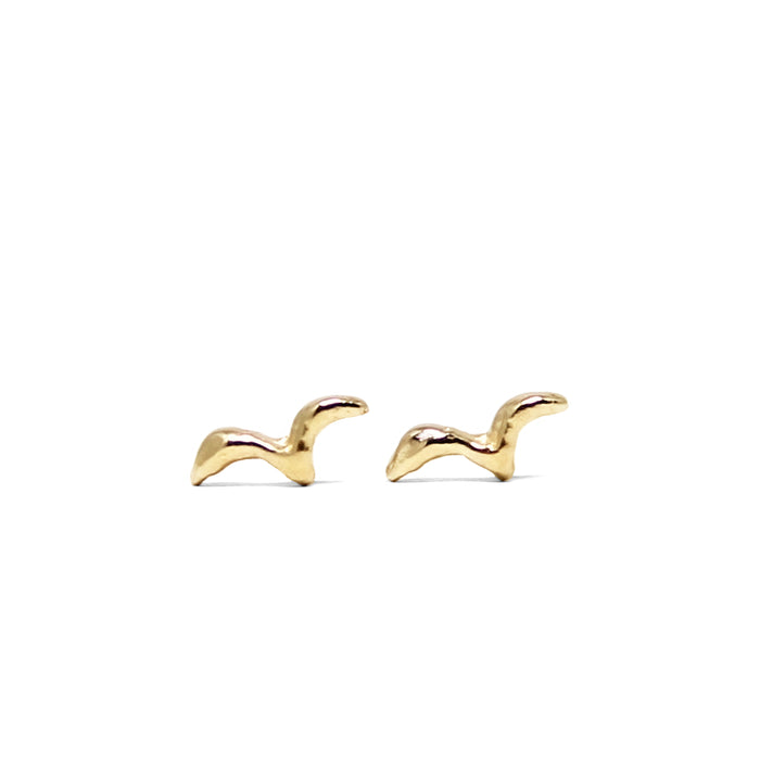 Be Free Stud Earring(s) | Solid 14K Gold