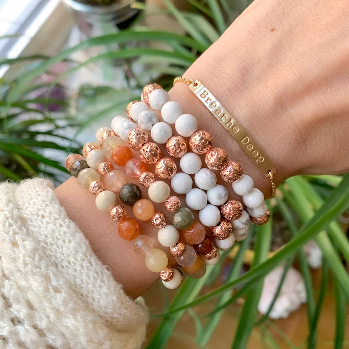 Stone Collection - Pearl Bracelet | Kinsley Armelle® Official