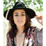 Crystal Necklace - Onyx Mala - model - Blooming Lotus Jewelry