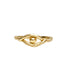 Evil Eye of Protetion Ring - gold - Blooming Lotus Jewelry