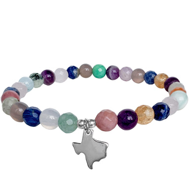 Home Sweet Home Bracelet | Texas | Mixed Gemstones | final sale