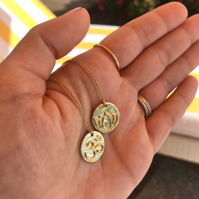 Blooming Lotus (solid 14k Gold) - Blooming Lotus Jewelry