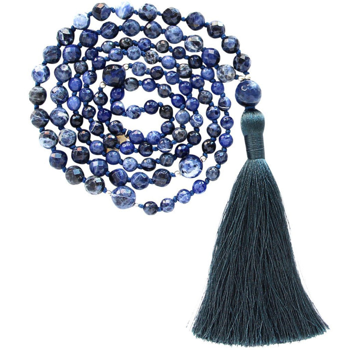 I Am Intuitive Mala (Brow Chakra) - Blooming Lotus Jewelry