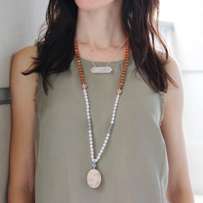 New Beginnings Mala - Blooming Lotus Jewelry