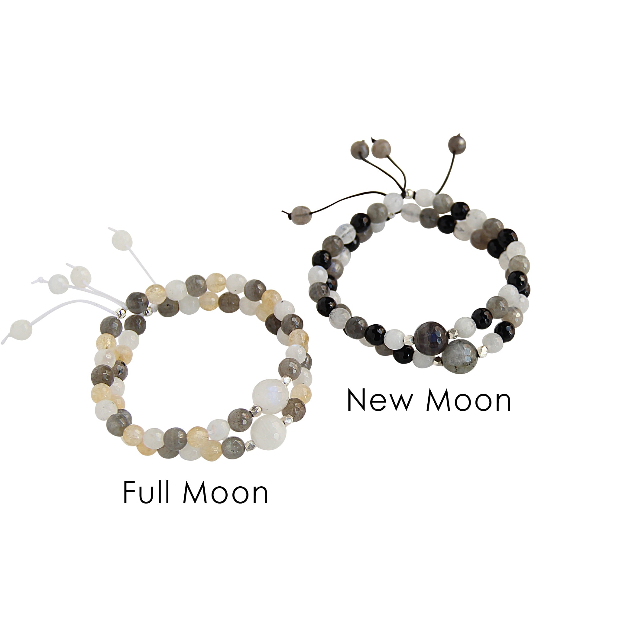 New Moon Bracelet | Lunar Bracelet | Blooming Lotus Jewelry