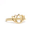 Lotus Ring gold yoga jewelry - Blooming Lotus Jewelry