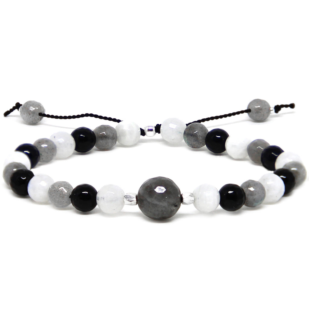 New Moon Bracelet | Lunar Bracelet | Blooming Lotus Jewelry