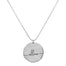 Organic Coin Necklace | Large | Sterling