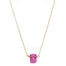 Pink Sapphire Nugget | Gold