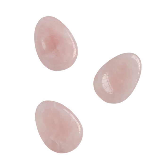 Rose Quartz Worry Stone | Love