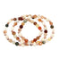 Rutilated Quartz gemstone bracelets closeup - Blooming Lotus Jewelry