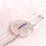 Silver layering bracelets - Mantra Bar Personalized Bracelet gratitude - Herkimer Diamond disc bracelet - Blooming Lotus Jewelry