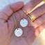 Sagittarius and Taurus Constellation Necklaces gold - in hand - Blooming Lotus Jewelry