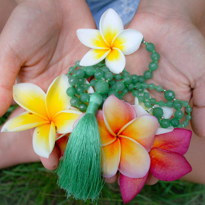 I Am Loved Mala (Heart Chakra) - Blooming Lotus Jewelry
